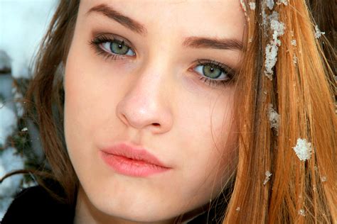 free images person snow winter girl woman model color lady blonde facial expression