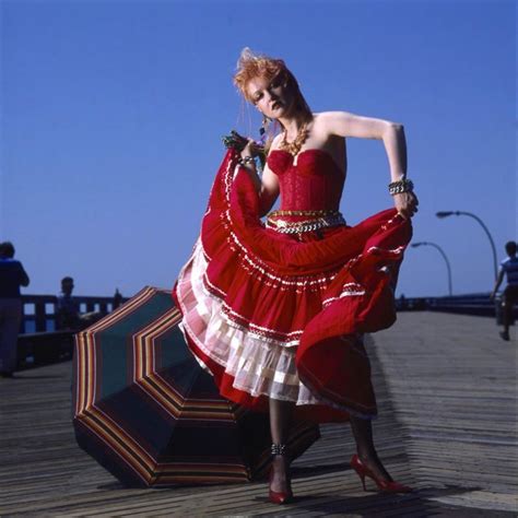 Cyndi Lauper Photographed By Annie Leibovitz For Her Album Shes So