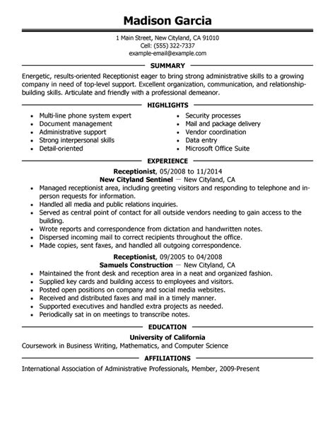 A template helps you with the layout of your document. Resume Sample for Employment