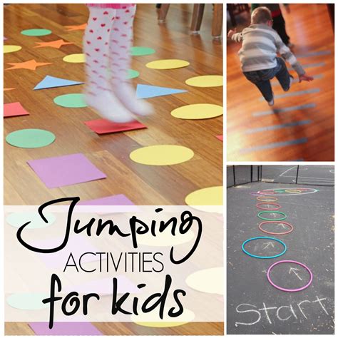 10 Jumping Activities For Kids Gross Motor Activities And Motor Skills
