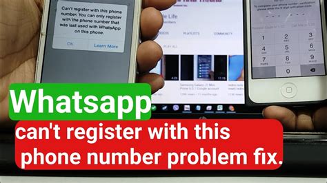 iphone 4 whatsapp can't register with this phone number ...