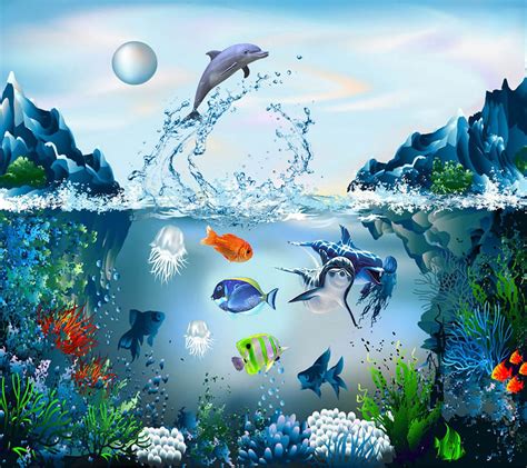 Free 21 Aquarium Wallpapers In Psd Vector Eps