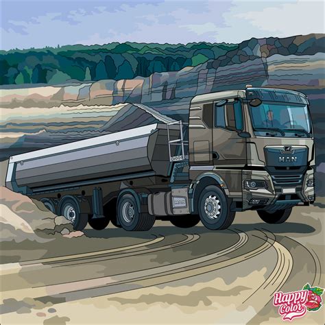 ArtStation - Man TGS Moto Wallpapers, Automotive Art, Happy Colors