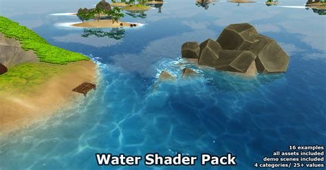 Water Shader Pack Vfx Shaders Unity Asset Store