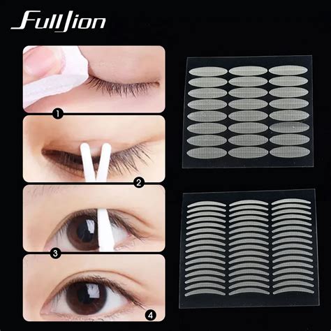 Fulljion 960pcs Invisible Eyelid Tape Self Adhesive Double Eyelid Paste