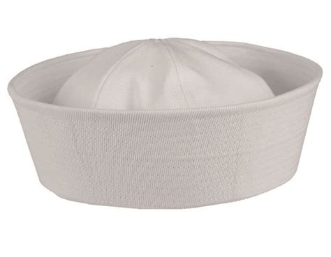 Us White Navy Sailor Hat White Apparel Headwear Visor Hats