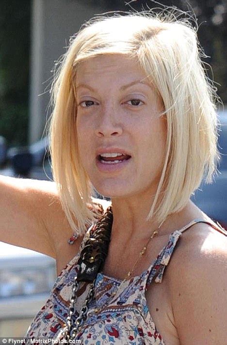 Make Up Free Tori Spelling Caught Out On Lunch Date With Friends