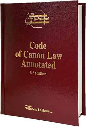 Sell Buy Or Rent Code Of Canon Law Annotated 3rd Edition