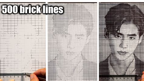 Easy Drawing With A Ruler Dp Art Drawing Youtube