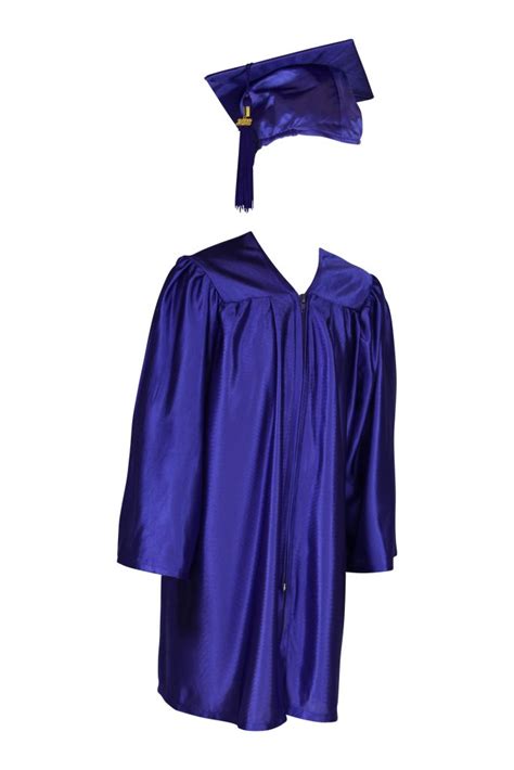 Preschool Cap And Gown Purple Satin Celtic Graduations