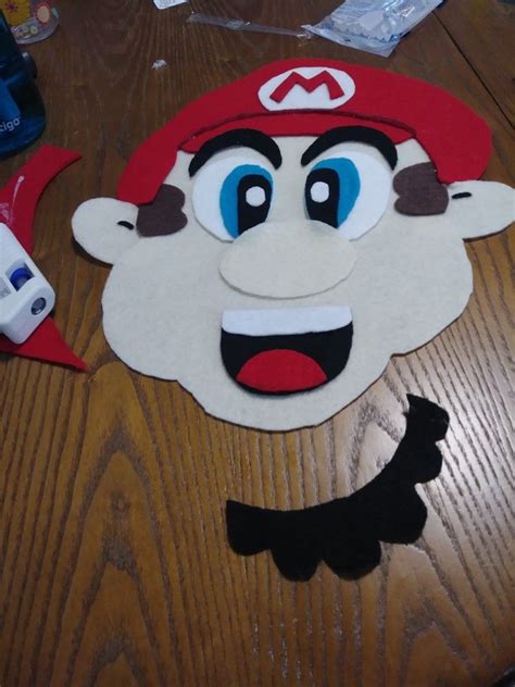 Felt Pin The Mustache On Mario Mario Birthday Mario Mario Characters