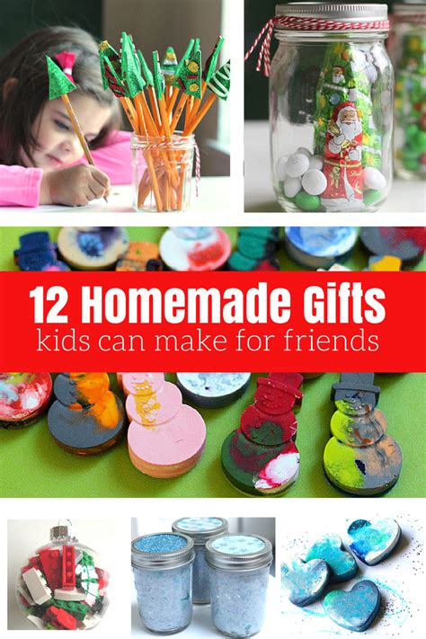 21 delightful ways to make homemade holiday gifts. 12 Homemade Gifts Kids Can Help Make For Friends and ...