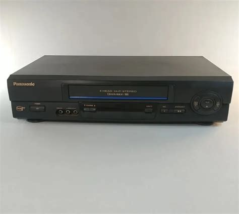 VCR PANASONIC Head Hi Fi Stereo VHS Player Recorder Model PV V
