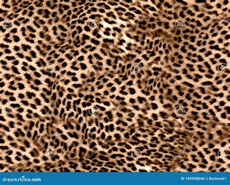 Leopard Skin Texture Seamless Pattern Colored Stock Illustration Illustration Of Colored