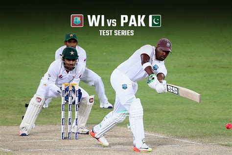 Wi Vs Pak 1st Test Schedule Squads Live Stream Date Time Venues