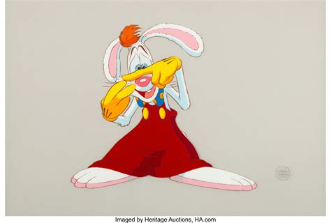 Who Framed Roger Rabbit Roger Rabbit Production Cel Lot 95148