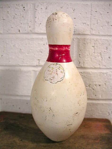 Items Similar To Vintage Bowling Pin Duck Pin Size On Etsy