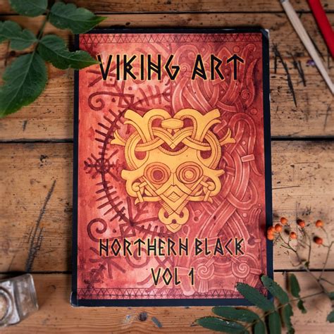 Book • Immerse Yourself In Norse Mythology With Viking Art Vol 1 By