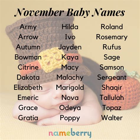 Autumn Inspired Baby Names For Your Fall Born Baby Artofit