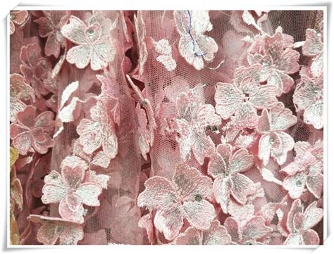 3d Lake Pink Rosette Chiffon Fabric Roses Fabric 5118 Inches Etsy