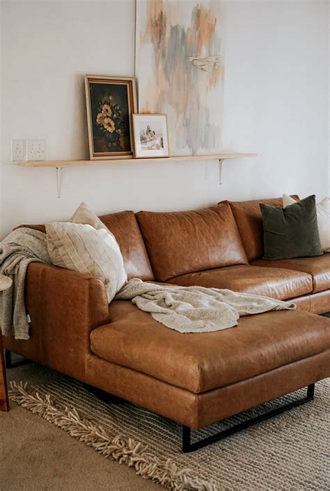 6 Living Room With Leather Sofa A Chic And Comfortable Addition To Your Home