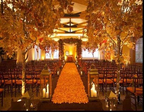 Fall Wedding Ideas On A Small Budget Autumn Wedding Reception