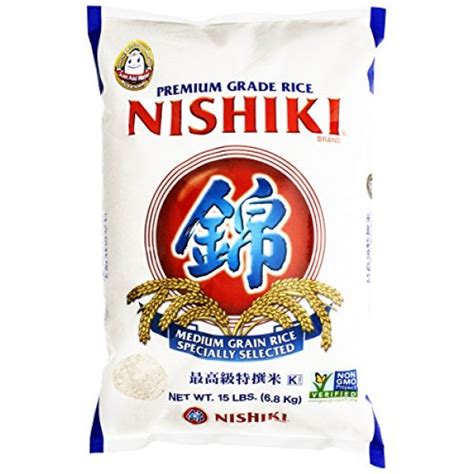 Nishiki Premium Rice Medium Grain 240 Oz Pack Of 1