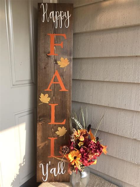 Reversible Porch Signhappy Fall Yallsweet Summer Etsy In 2020