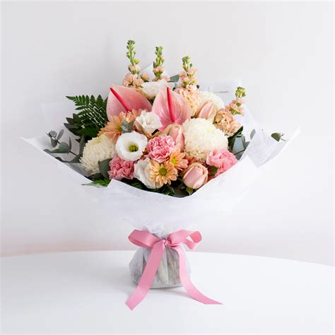 Pastel Flowers Bouquet • Code Bloom Perth Florist Fresh Flower Bouquets