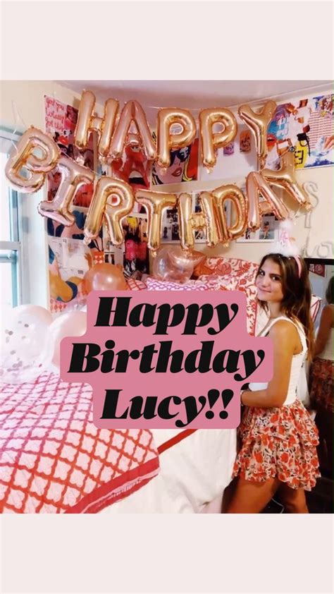 Happy Birthday Lucy An Immersive Guide By None