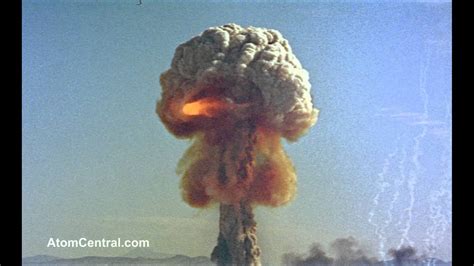 Atomic Bomb Explosion Close Up Youtube