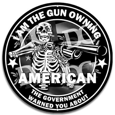 Second Amendment Metal Sign Gun Owner Freedom Sign 2nd Etsy
