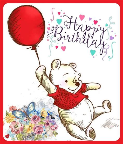 Winnie de pooh | Happy birthday greetings, Happy birthday images