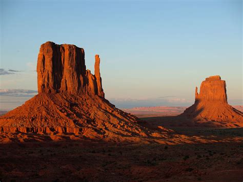 Monument Valley Red Desert Landscape By Brigitte Werner
