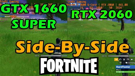 Today we're going to compare two great budget graphics cards from nvidia in order to see how much is the performance gap between the gtx 1660 super vs the rtx 2060, as well as if the price difference is worth the shot concerning performance. GTX 1660 SUPER vs. RTX 2060 Fortnite FPS Test With Ryzen 5 ...