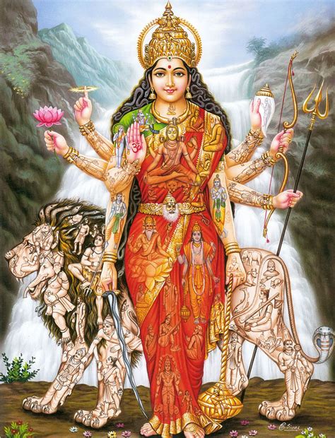 Maa Shakti Encompassing The Entire Universe Durga Devi Durga Durga