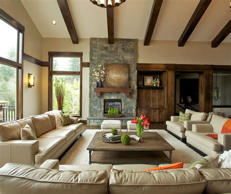 Custom Home Interior By Nordby Design Studios Contemporary Living