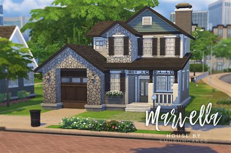 Smubuh — Marvella Starter House 3 Bedrooms 2 Bathrooms Sims House