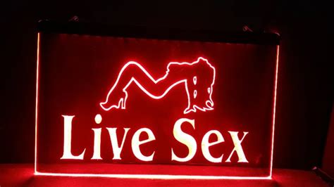 Se01 Live Sex Sexy Girl Dancer Xxx Led Neon Light Sign Wholeselling