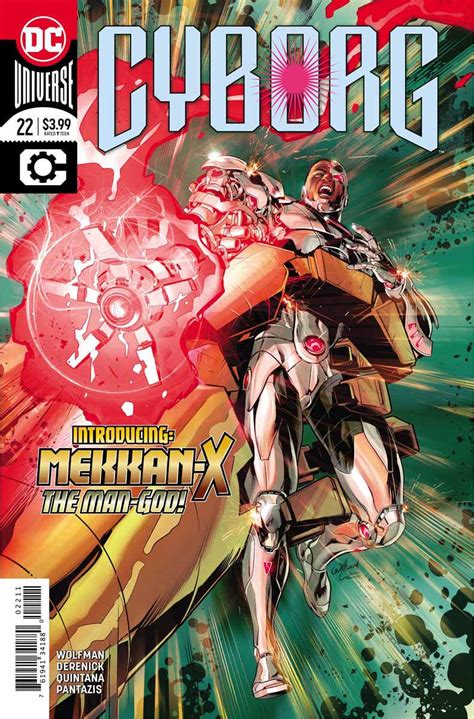 Dc Comics Released Page Preview And Covers Of Cyborg 22 Comic
