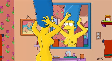 Rule 34 Bathroom Breasts Marge Simpson Nude The Simpsons Wvs1777 1924720
