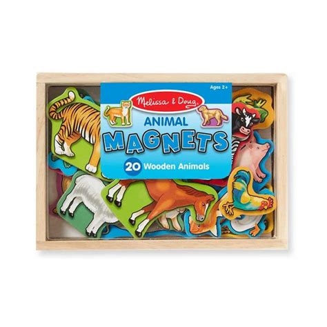 Melissa And Doug Wooden Animal Magnets Assorted Toys R Us Online