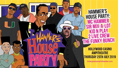 This dance also was made quite popular in kid n' play's feature film house party. Hammer's House Party: MC Hammer, Sir Mix-a-Lot, Kid n Play ...
