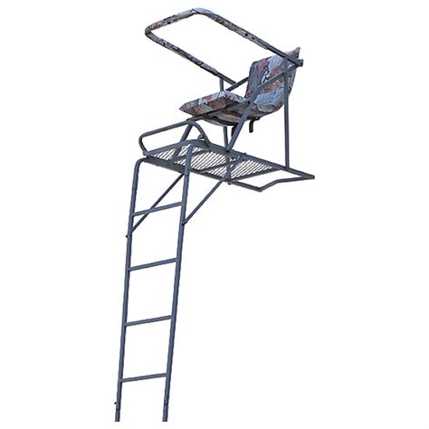 Guide Gear 17 Extreme Comfort Ladder Tree Stand 220009 Ladder Tree