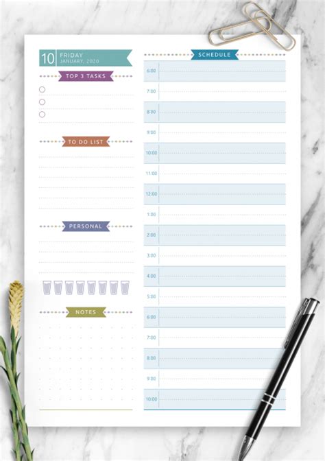 Free Printable Diary Pages 2021 Free Printable 2021 Planner Making