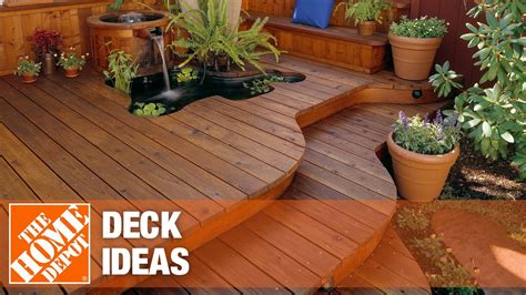 Creative Deck Ideas The Home Depot Home Improvement Or Diy