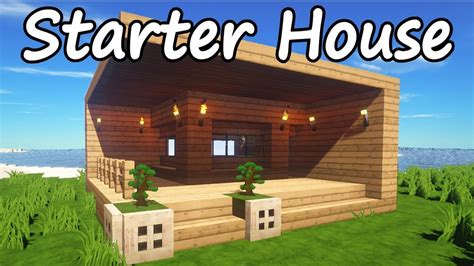 This is a house me and my friend created. Minecraft: Modern Starter House Tutorial - How to Build a ...