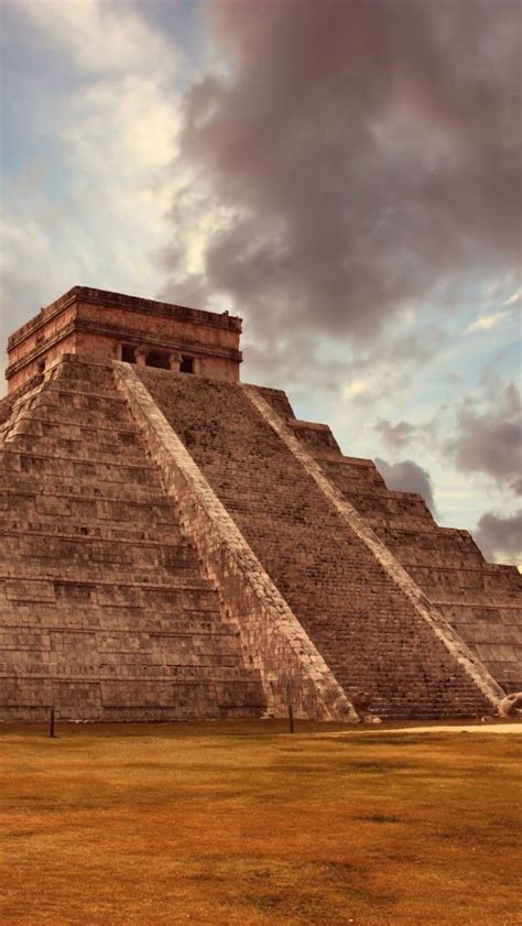 The great collection of mexico wallpaper for desktop, laptop and mobiles. Kukulkan Pyramid Mexico iPhone 5 wallpapers, backgrounds ...