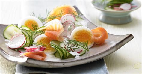 Smoked Salmon And Cucumber Salad Recipe Eat Smarter Usa