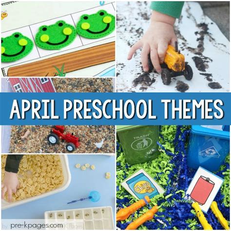 April Preschool Themes April Preschool Preschool Themes Preschool